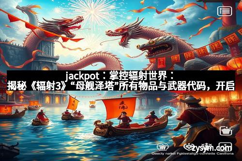 jackpot：掌控辐射世界：揭秘《辐射3》“母舰泽塔”所有物品与武器代码，开启你的终极生存之路